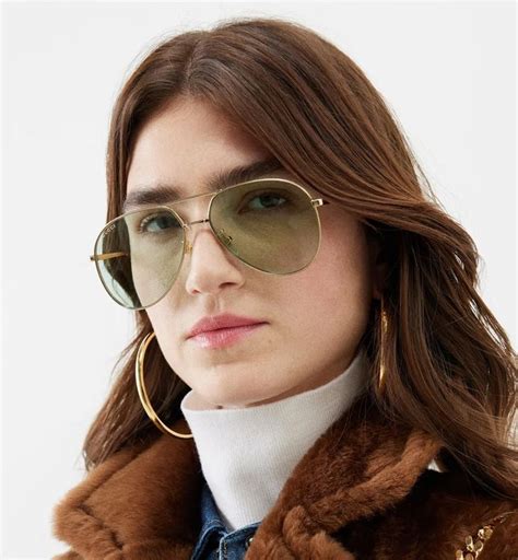 gucci sonnenbrille damen pilotenbrille|gucci sonnenbrille damen cateye.